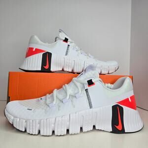 Nike Free Metcon 5 White/Bright Crimson Size 11.5 Men